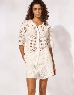 Watercult Beach Shirt - Natural White Clearance