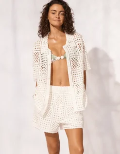 Watercult Beach Shirt - Natural White Clearance