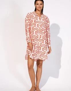 Maryan Mehlhorn Beach Shirt - White Flame Best