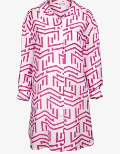 Maryan Mehlhorn Beach Shirt - White Violet New