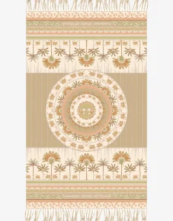 Watercult Beach Towel - Cream Oasis Hot