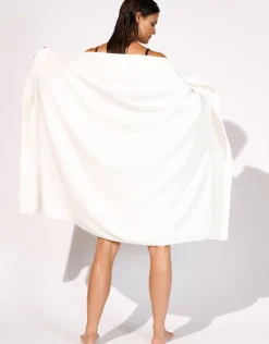 Maryan Mehlhorn Beach Towel - Soft White Discount