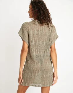 Banana Moon Beachsoul Zinia Beach Tunic - Khaki Clearance