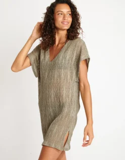 Banana Moon Beachsoul Zinia Beach Tunic - Khaki Clearance