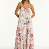Sea Level Belle Tiered Maxi Sundress - Coconut Outlet