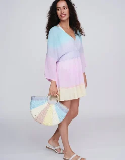 Pia Rossini Biarritz Beach Dress - Pastels Fashion