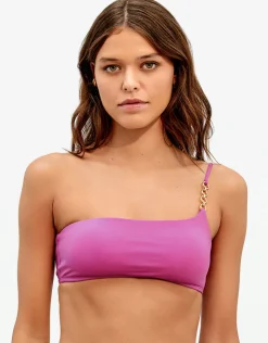 ViX Paula Hermanny Bio Greta Ana Bikini Top - Lotus Discount