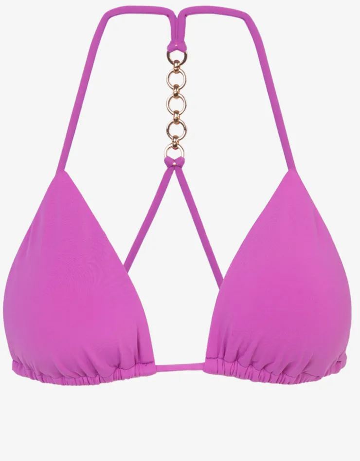 ViX Paula Hermanny Bio Greta T-Back Bikini Top - Lotus Sale
