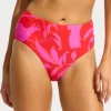 Seafolly Birds of Paradise High Waist Bikini Pant - Chilli Red Best