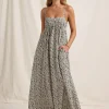 Peony Bisou Everlasting Maxi Dress - Ditsy Floral Clearance