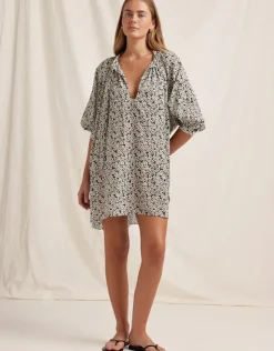 Peony Bisou Vacances Mini Dress - Ditsy Floral Discount