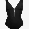 Maryan Mehlhorn Blackout Swimsuit - Black Online