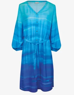 Charmline Blue Symphony Beach Shirt - Aqua Flow Best