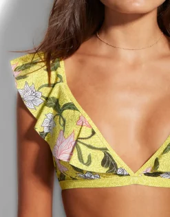 Seafolly Boheme Bralette Bikini - Limelight Discount