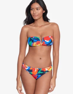 Lauren Ralph Lauren Bold Abstract Floral Hipster Bikini Pant Outlet