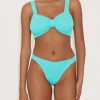 Hunza G Bonnie Bikini Set - Aqua Hot