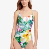 Gottex Bora Bora Round Neck Swimsuit - White Hot