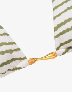 ViX Paula Hermanny Borea Mandy Tri Bikini Top - Stripe Fashion