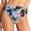 Sea Level Botanica Retro High Waist Bikini Pant - Black Best