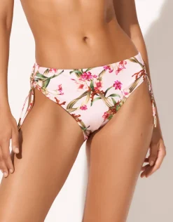Maryan Mehlhorn Botanique Adjustable Bikini Pant - Tangy Pink Best