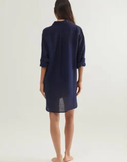 Polo Ralph Lauren Boyfriend Shirt - Navy Hot