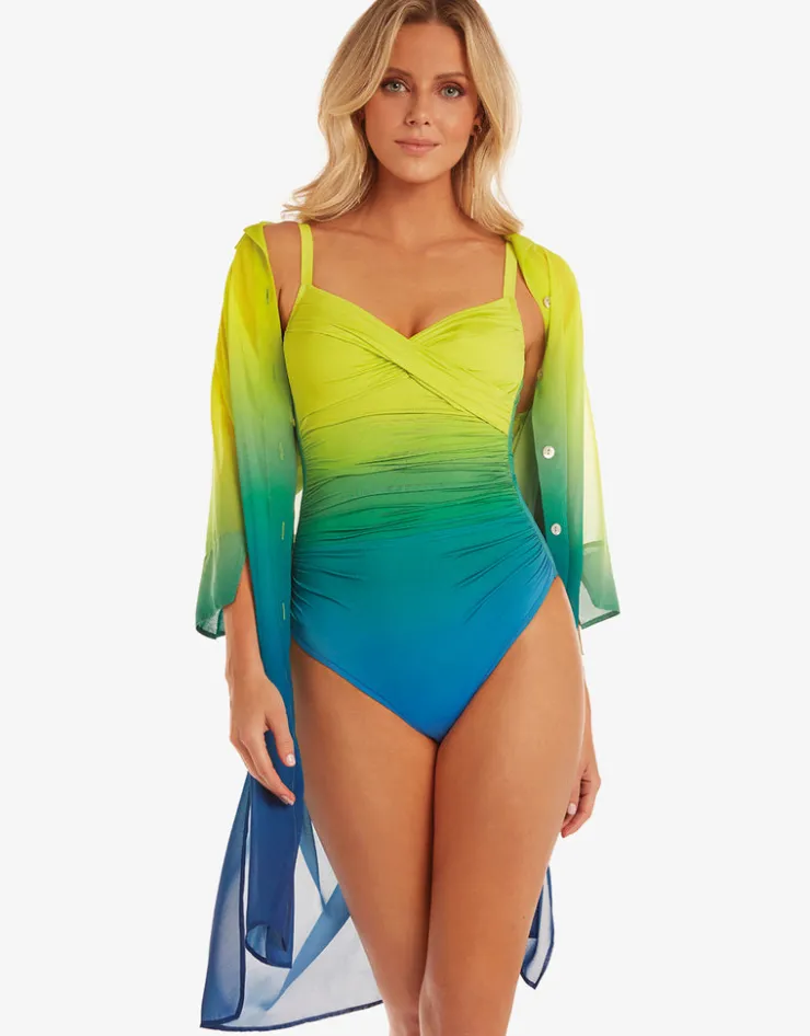 Roidal Brasil Underwired Wrap Swimsuit - Lima Discount