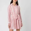 Pia Rossini Calla Dress - White/Red Online