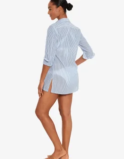 Lauren Ralph Lauren Camp Shirt - White Stripe Fashion