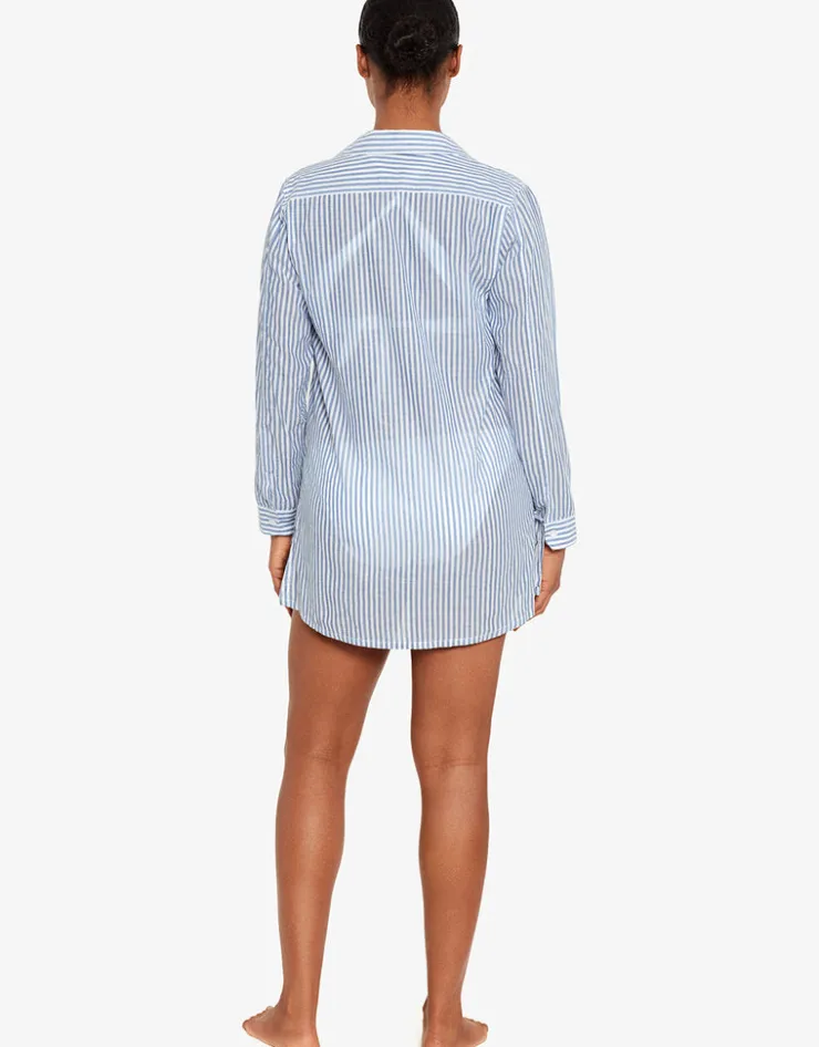 Lauren Ralph Lauren Camp Shirt - White Stripe Fashion
