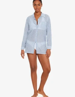 Lauren Ralph Lauren Camp Shirt - White Stripe Fashion
