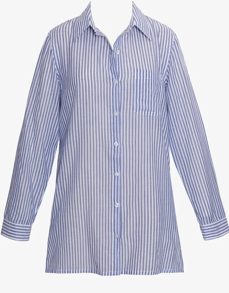 Lauren Ralph Lauren Camp Shirt - White Stripe Fashion