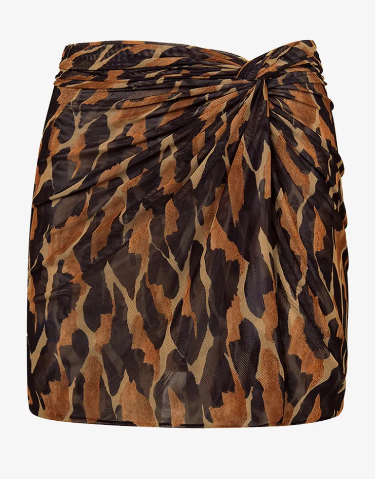 ViX Paula Hermanny Camu Karen Mini Skirt Sale