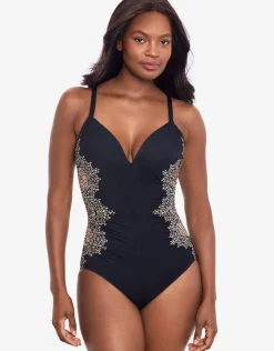 Miraclesuit Cappadocia Temptation Swimsuit - Black Hot