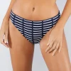 Nuria Ferrer Capri Maxi Control Bikini Pant - Navy Stripe Clearance