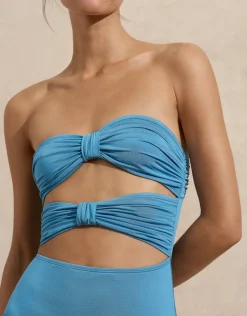 Peony Capri Ruched Holiday One Piece Swimsuit Best