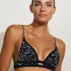 Maryan Mehlhorn Capture Banded Bikini Top - Black Outlet