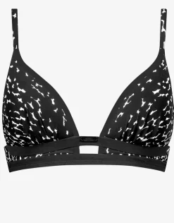 Maryan Mehlhorn Capture Banded Bikini Top - Black Outlet