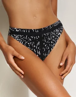 Maryan Mehlhorn Capture Bikini Pant - Black Hot