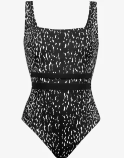 Maryan Mehlhorn Capture Underwired Square Neck Swimsuit - Black Outlet