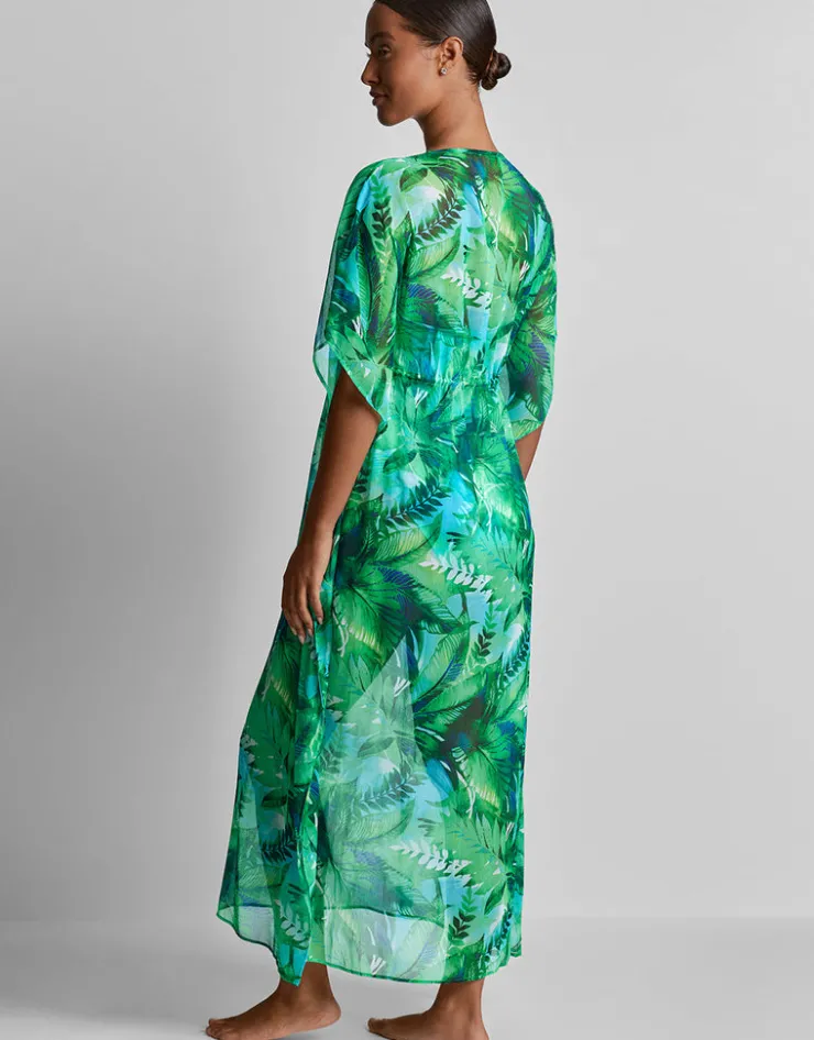 Lauren Ralph Lauren Cartago Palms Midi Kaftan - Multi Outlet