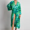 Lauren Ralph Lauren Cartago Palms Poolside Kimono Cover Up - Multi Fashion