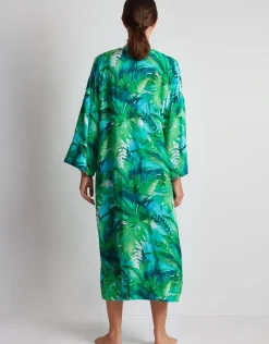 Lauren Ralph Lauren Cartago Palms Poolside Kimono Cover Up - Multi Fashion