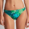 Lauren Ralph Lauren Cartago Palms Twist Side Tab Hipster Bikini Pant - Multi Outlet