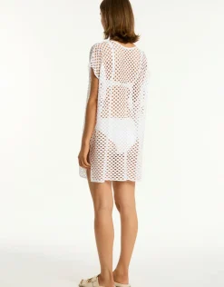 Sea Level Castaway Kaftan - White Discount