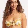 Seafolly Castaway Underwired Bikini Top - Tuscan Sunset Online