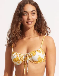 Seafolly Castaway Underwired Bikini Top - Tuscan Sunset Online