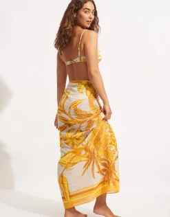 Seafolly Castaway Underwired Bikini Top - Tuscan Sunset Online