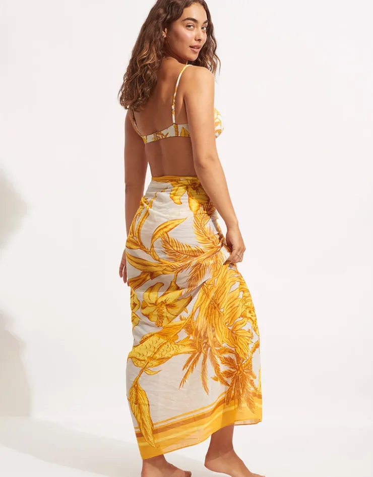 Seafolly Castaway Underwired Bikini Top - Tuscan Sunset Online