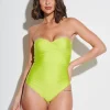 Roidal Ceylan Ruched Bandeau Swimsuit - Lima Discount