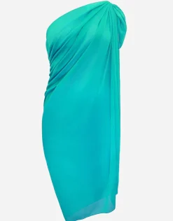 Roidal Ceylan Sarong - Aqua Hot